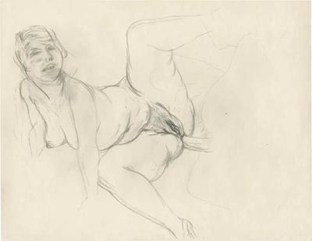 Love couple by George Grosz