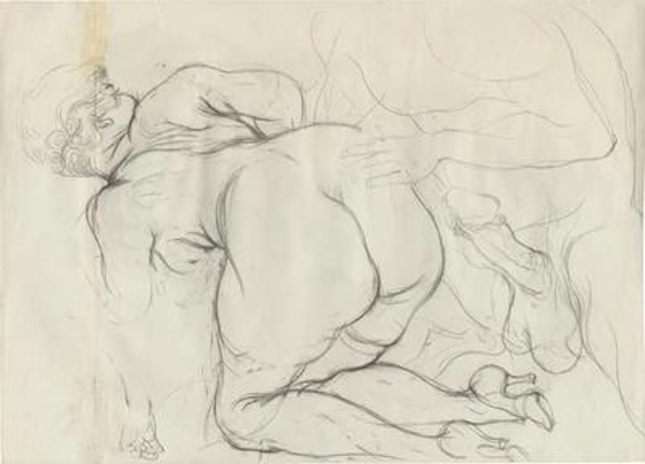 Love couple by George Grosz