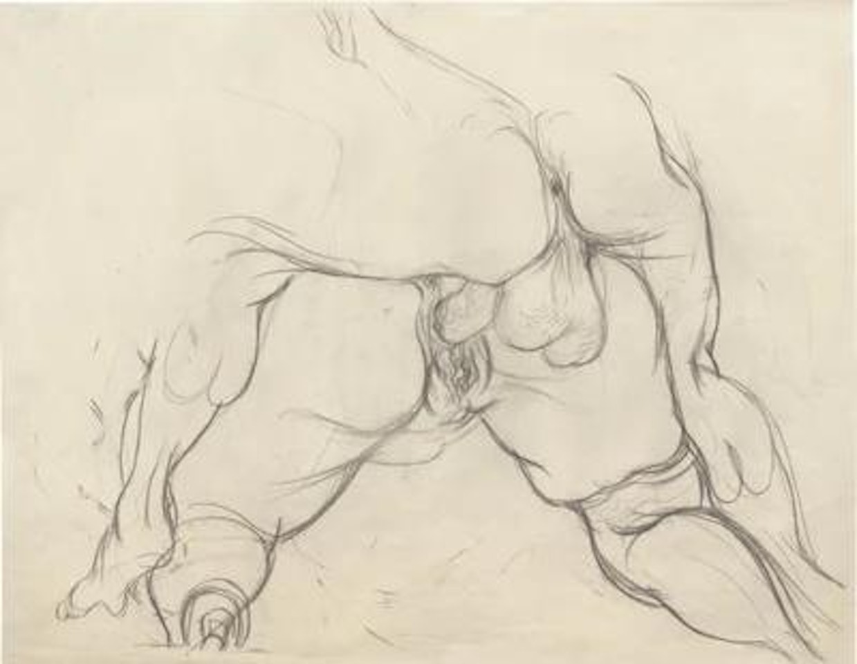 Love couple by George Grosz