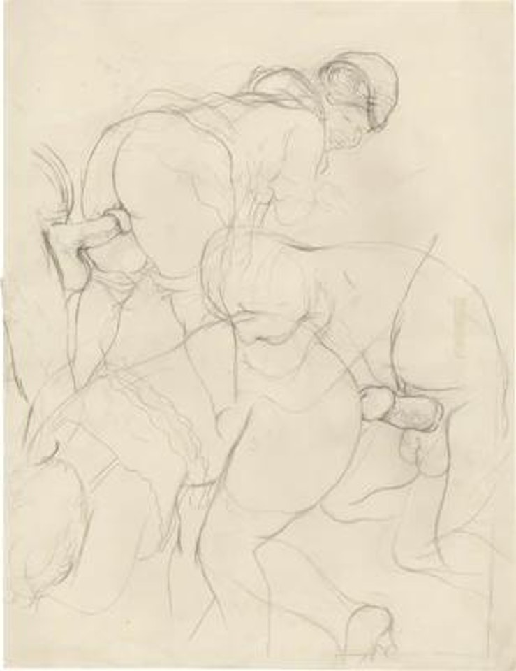 Love couples (Self Portrait) by George Grosz