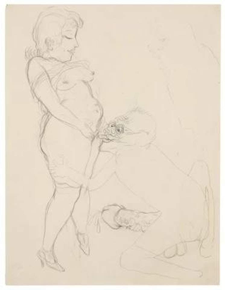 Love play (Otto Schmalhausen) by George Grosz