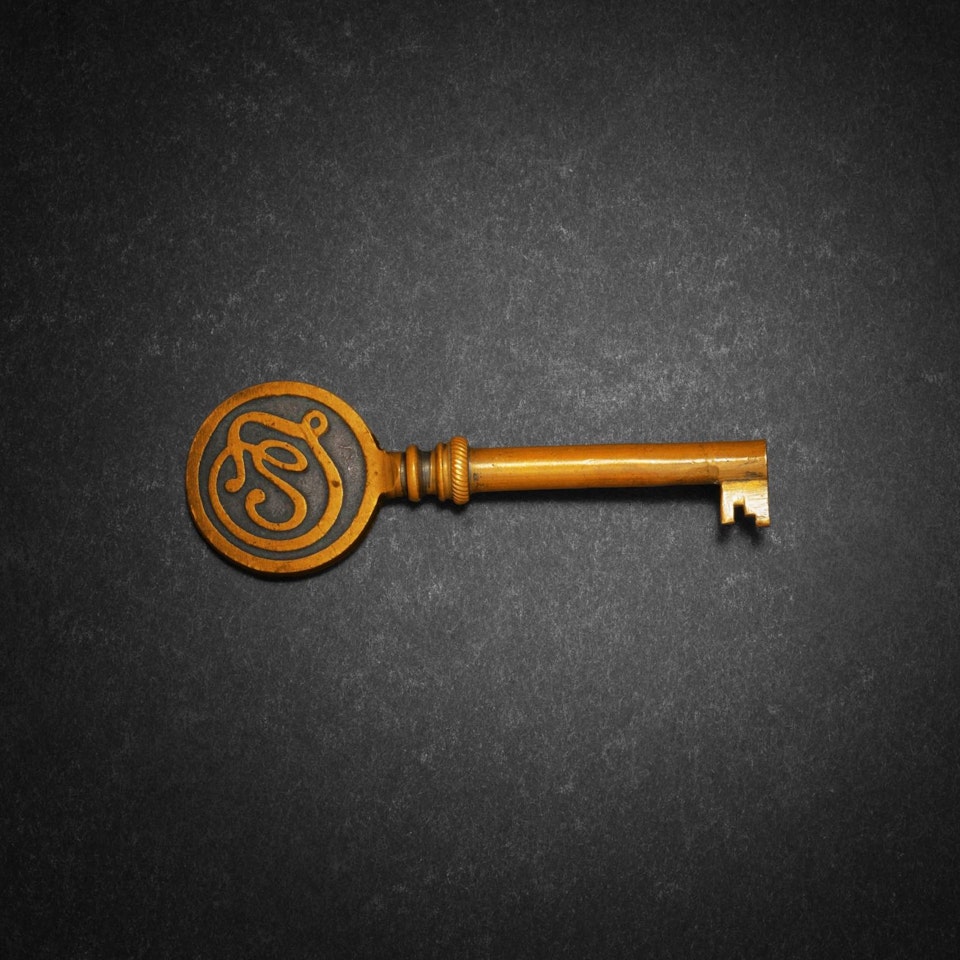 Bronze Key by Tiffany Studios