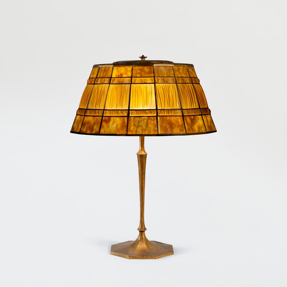 "Favrile Fabrique" Table Lamp by Tiffany Studios