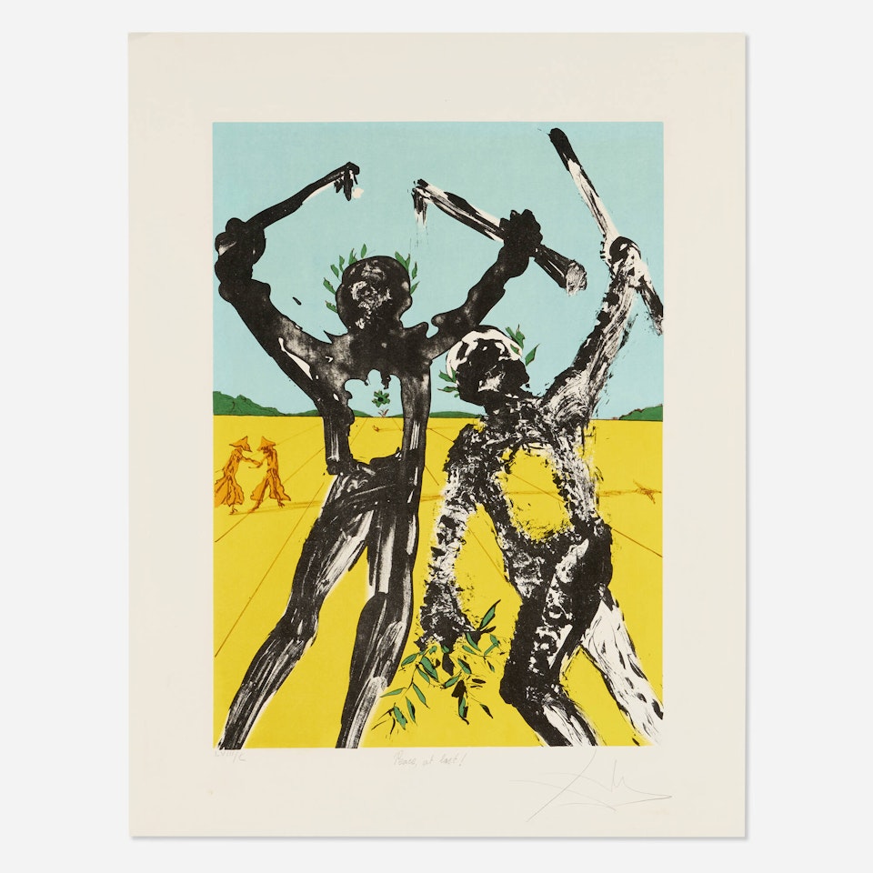 Peace, at Last! by Salvador Dali