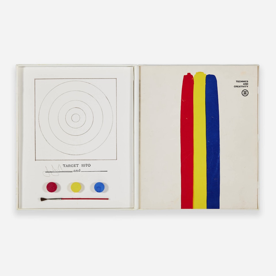 Target from Technics and Creativity by Jasper Johns