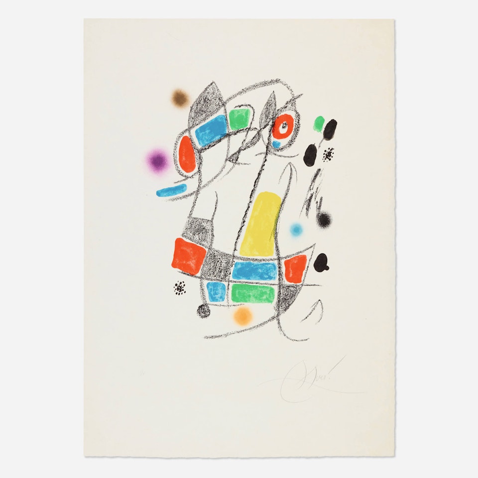 Untitled (from the Maravillas con variaciones acrósticas en el jardín de Miró portfolio) by Joan Miró
