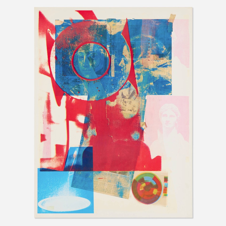 Local Quarry One by Robert Rauschenberg