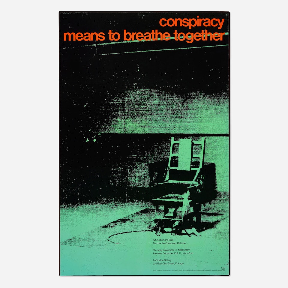 Conspiracy Means to Breathe Together by Andy Warhol