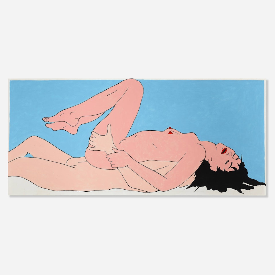 Woman Falling Asleep by John Wesley