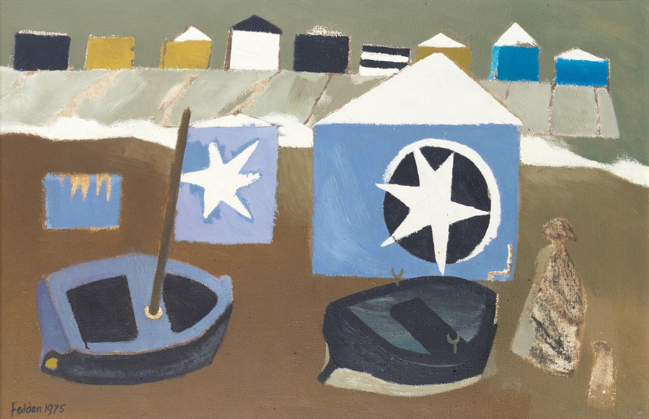 Boats and Beach Houses by Mary Fedden