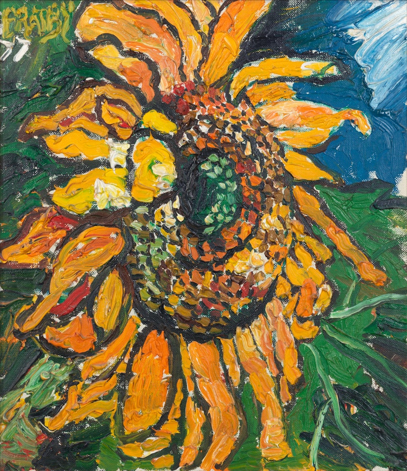 Sunflower by John Bratby