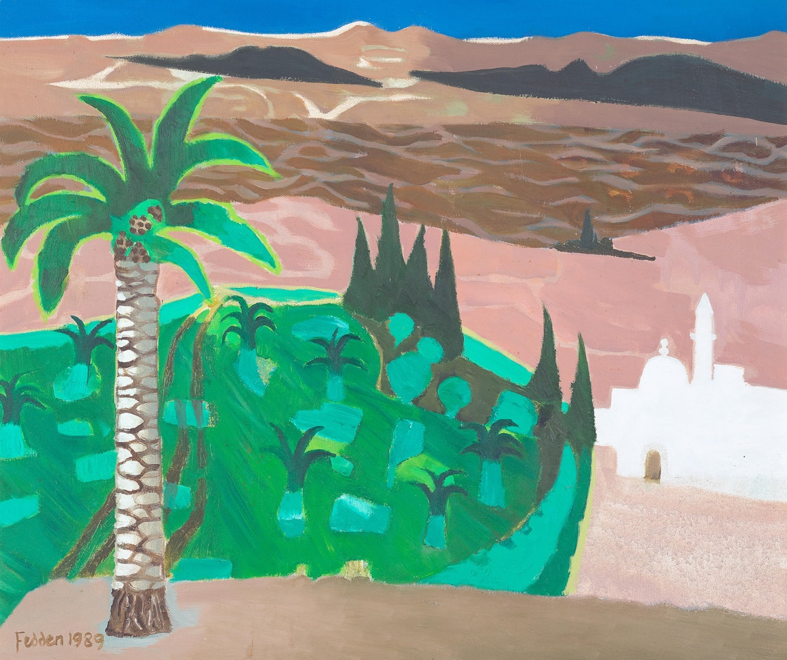 Oasis Pella, Jordan by Mary Fedden
