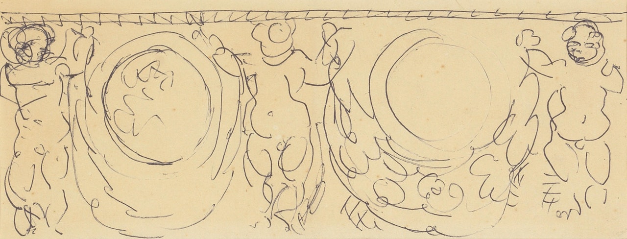 Design for a Frieze by Duncan Grant