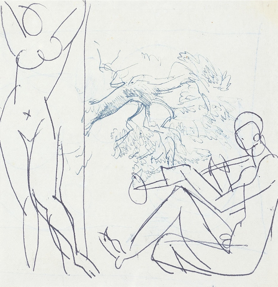 Musician and Nude by Duncan Grant