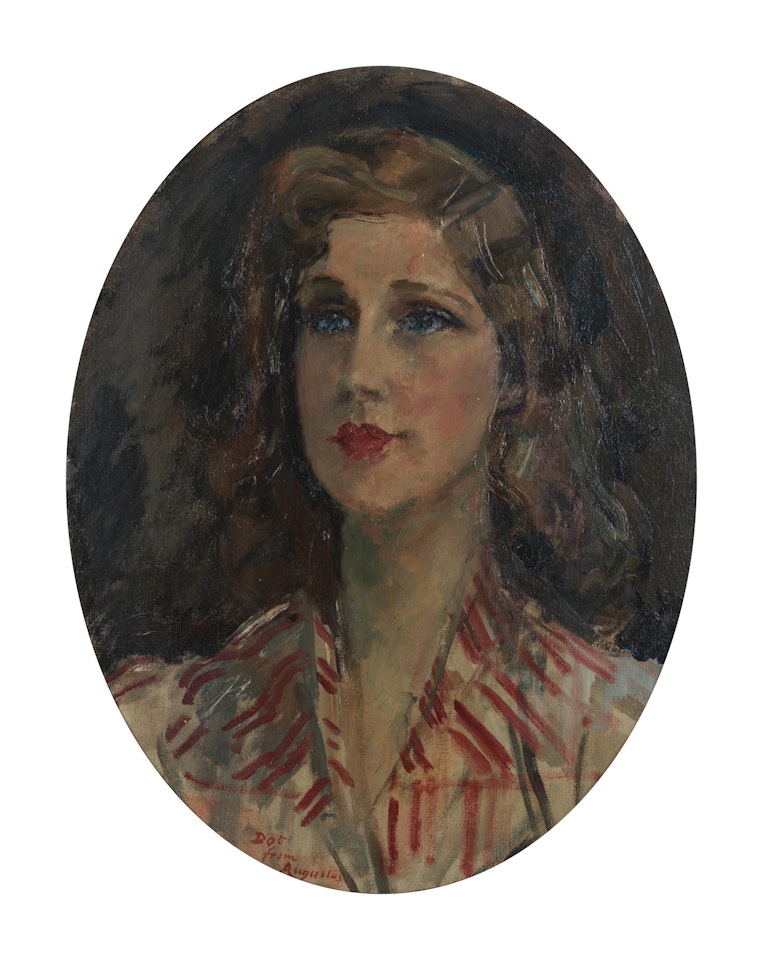 A Portrait of Lady Dorothy Ashley-Cooper by Augustus Edwin John