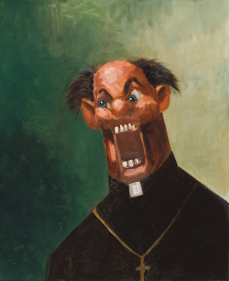 The Screaming Priest by George Condo