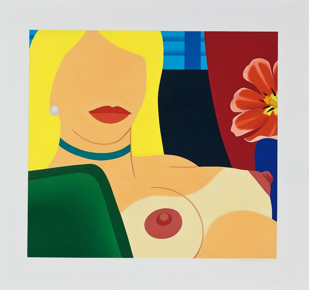 Nude Painting Print by Tom Wesselmann
