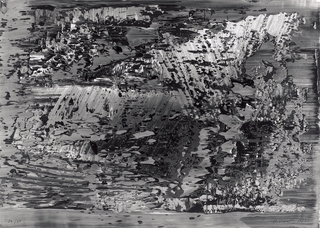 ”Abstraktes Foto” by Gerhard Richter