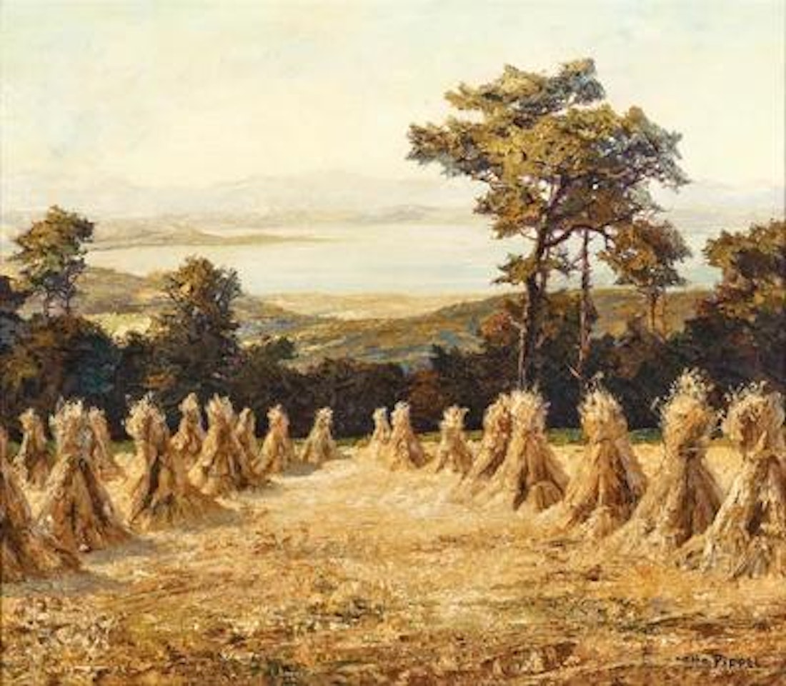 Kornmandln am Starnberger See by Otto Pippel