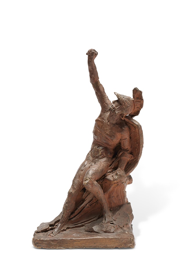 Philoctète à Lemnos ou Achille blessé au talon par la flèche de Paris by Jean-Baptiste Carpeaux