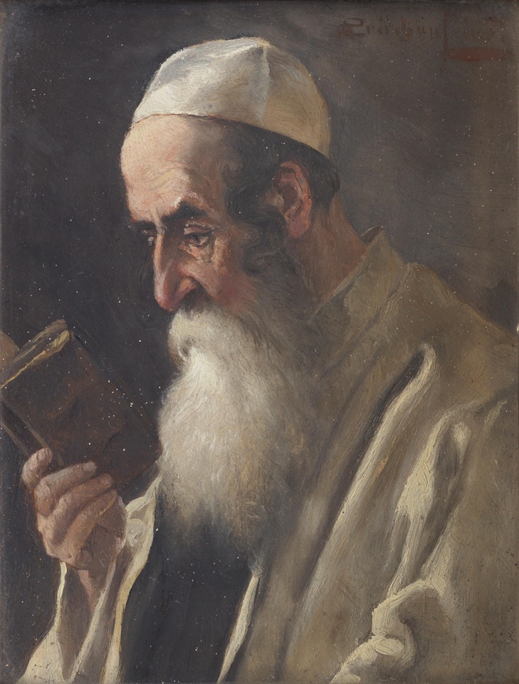 Portrait of a rabbi by Alois Heinrich Priechenfried
