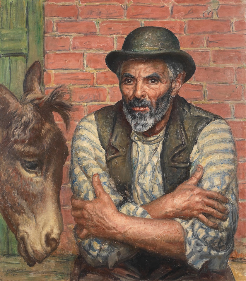 Mickey and his Moke by Laura Knight