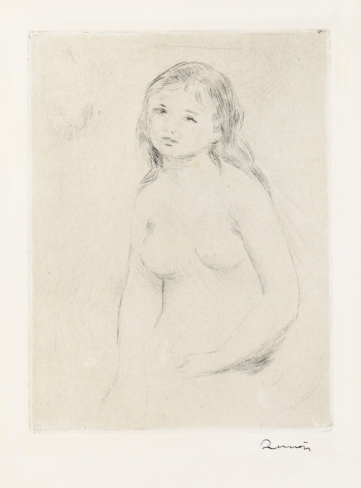 Étude pour une Baigneuse by Pierre-Auguste Renoir