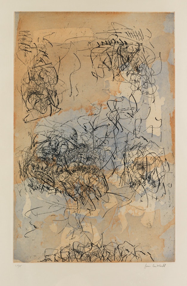 Sunflower V by Joan Mitchell