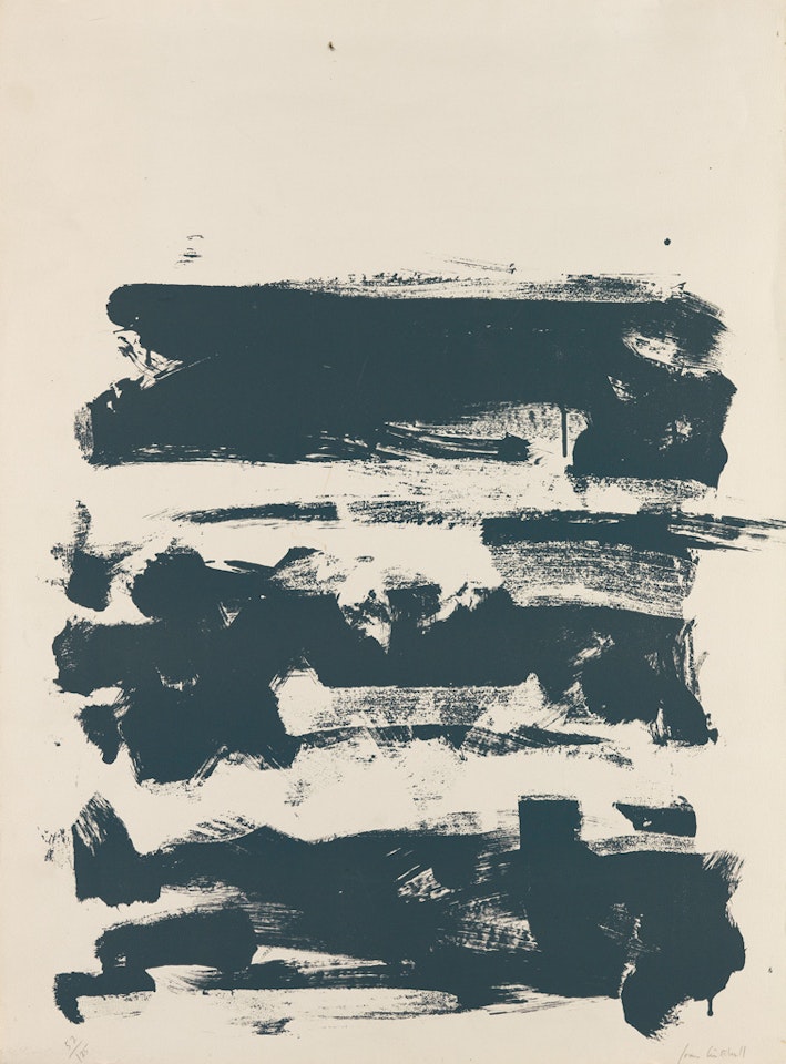 Champs (Grey) by Joan Mitchell