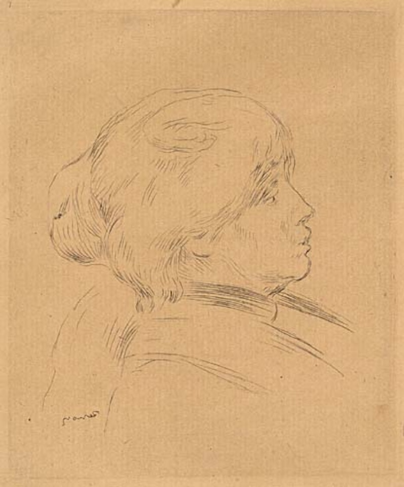 Berthe Morisot by Pierre-Auguste Renoir