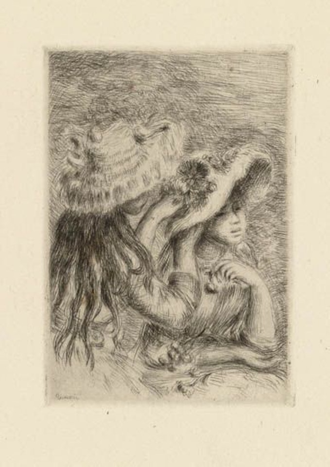 Le Chapeau Épinglé by Pierre-Auguste Renoir