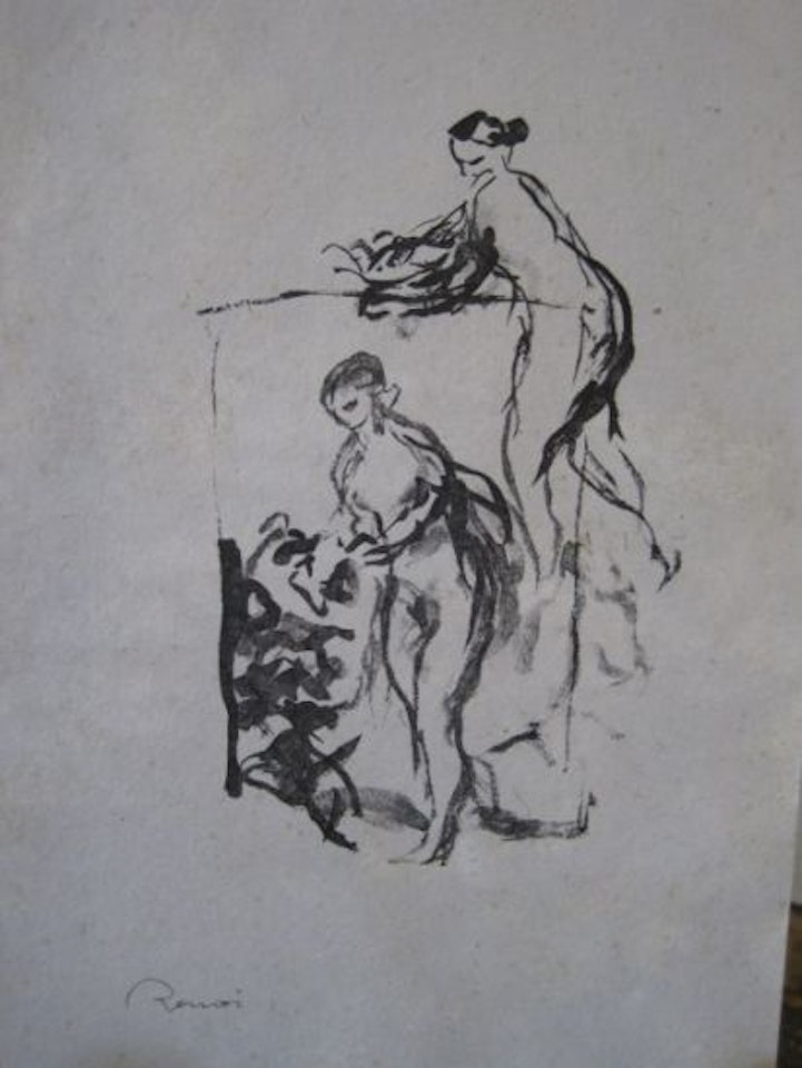 Femme au Cep de Vigne, Variante by Pierre-Auguste Renoir