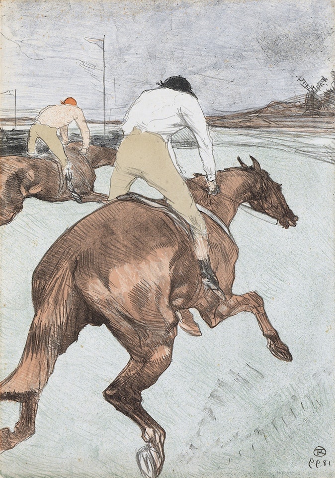 Le Jockey by Henri de Toulouse-Lautrec