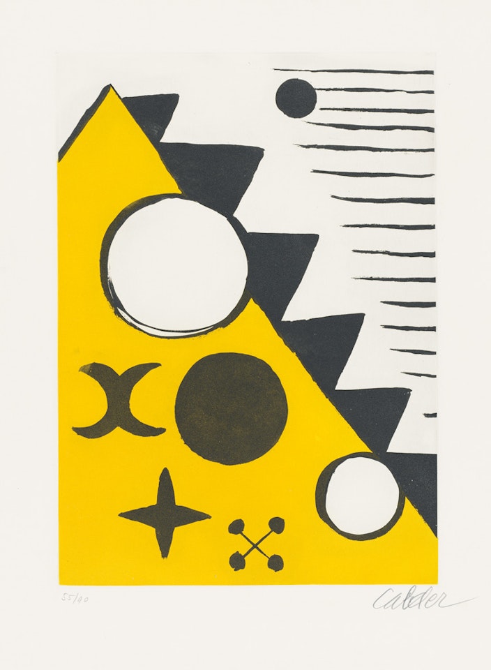 La Scie et les Boules by Alexander Calder