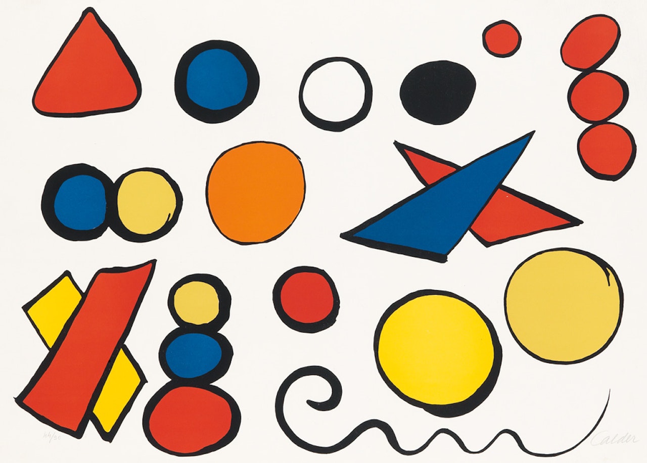 Boules et Triangles by Alexander Calder