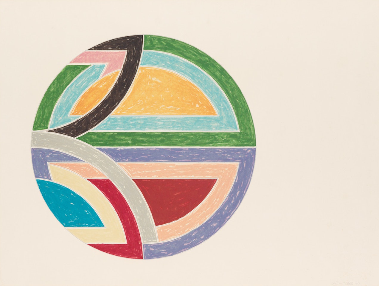 Sinjerli Variation I by Frank Stella