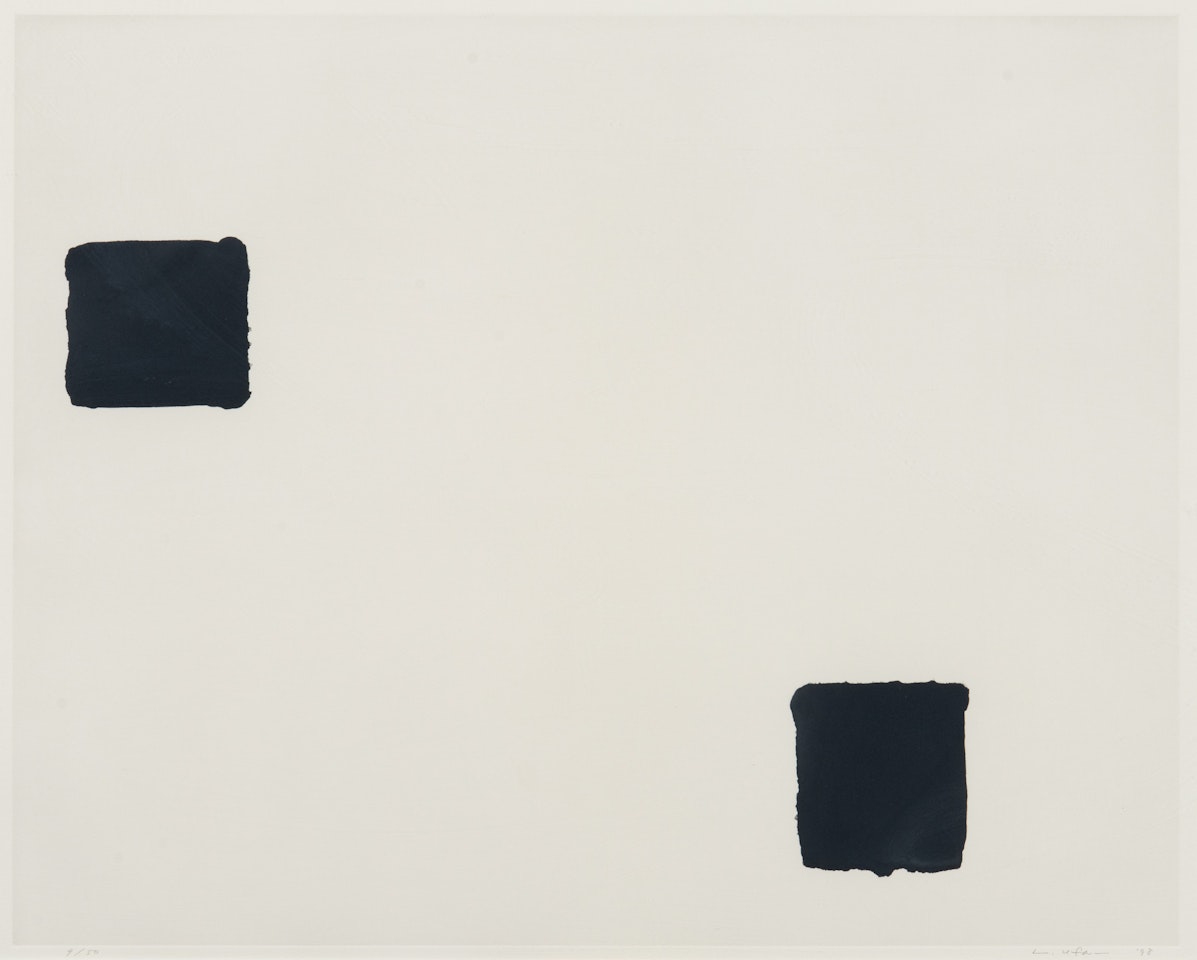 Correspondance 98-3 by Lee Ufan
