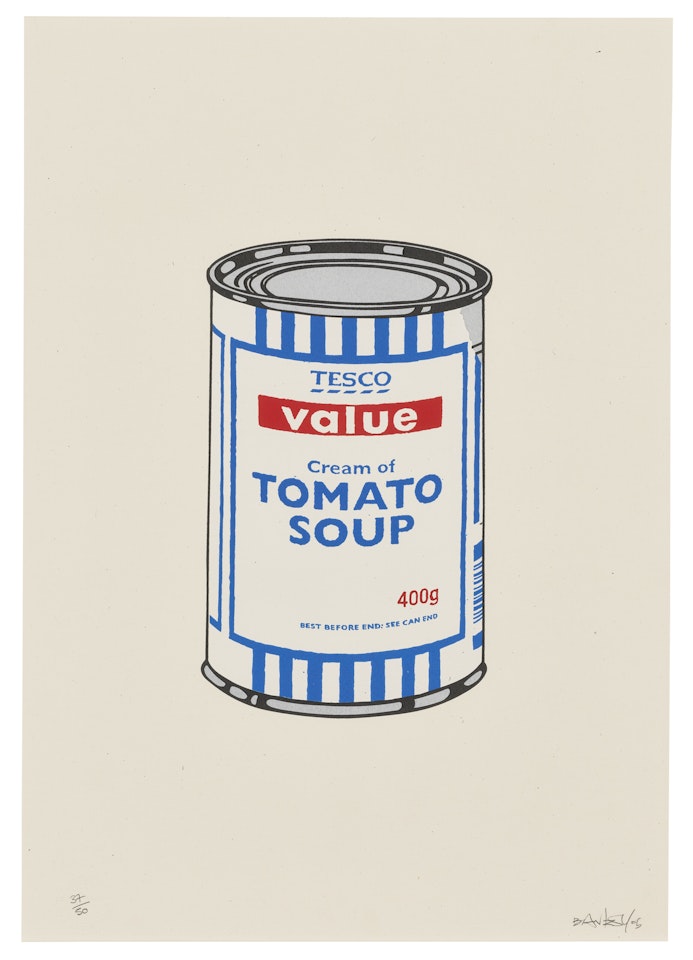 Soup Can (Original) by Banksy
