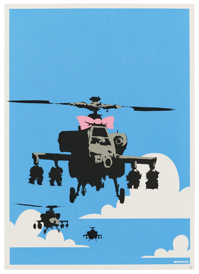 Happy Chopper by Banksy