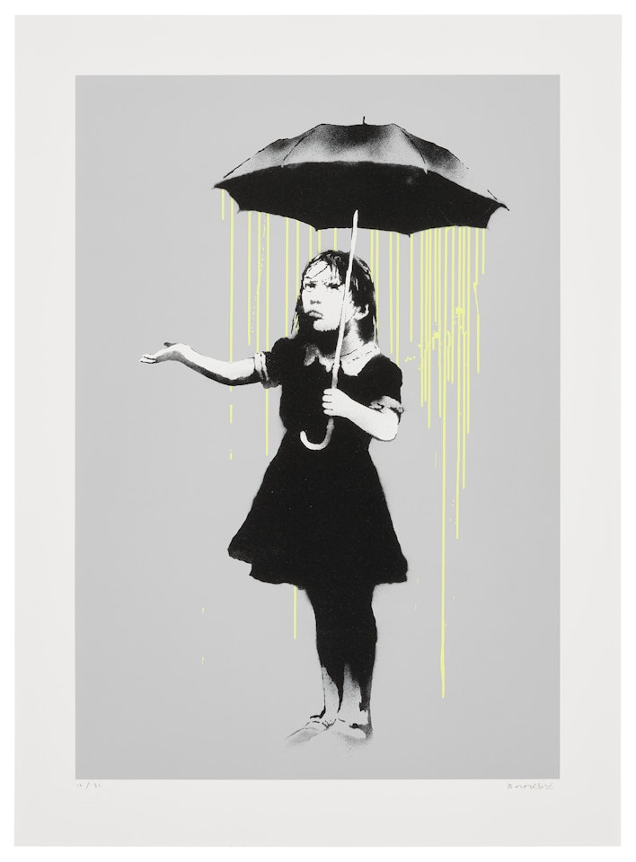 NOLA (Green Rain) by Banksy