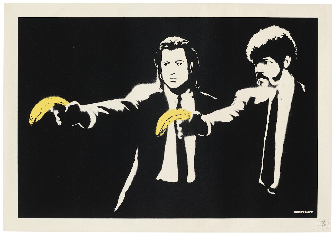 Pulp Fiction by Banksy