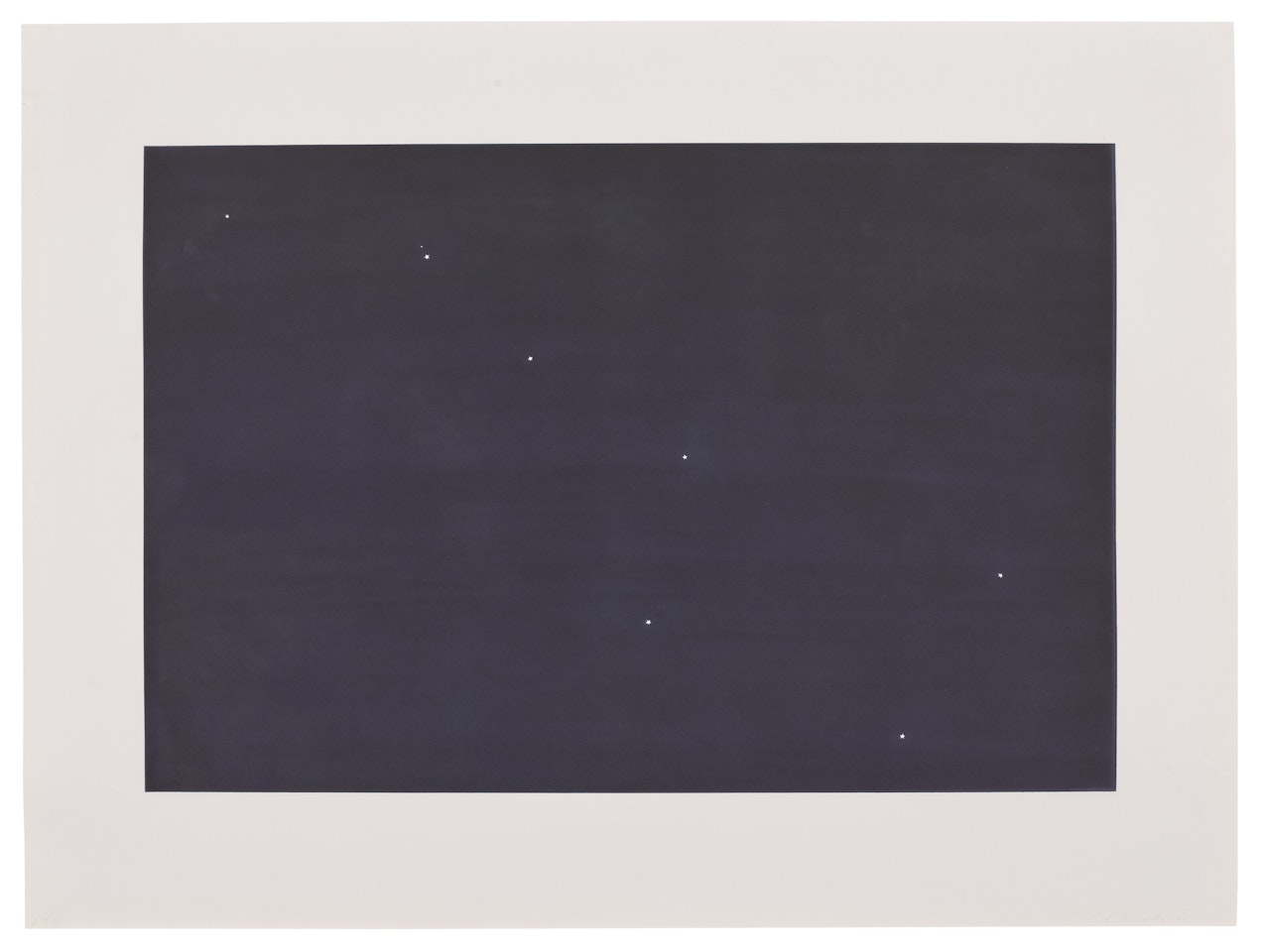 Big Dipper by Ed Ruscha