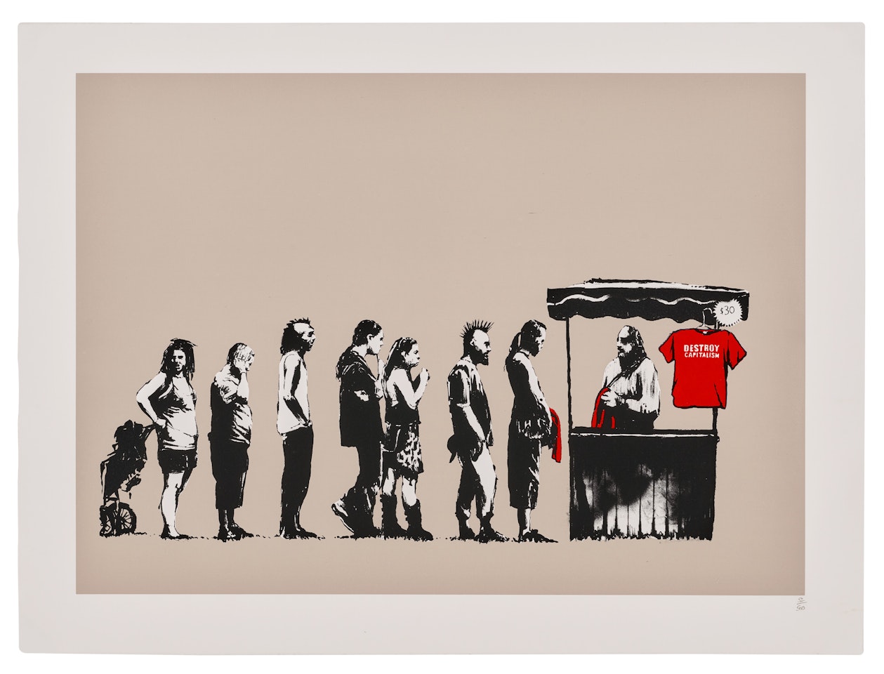 Festival (Destroy Capitalism) by Banksy