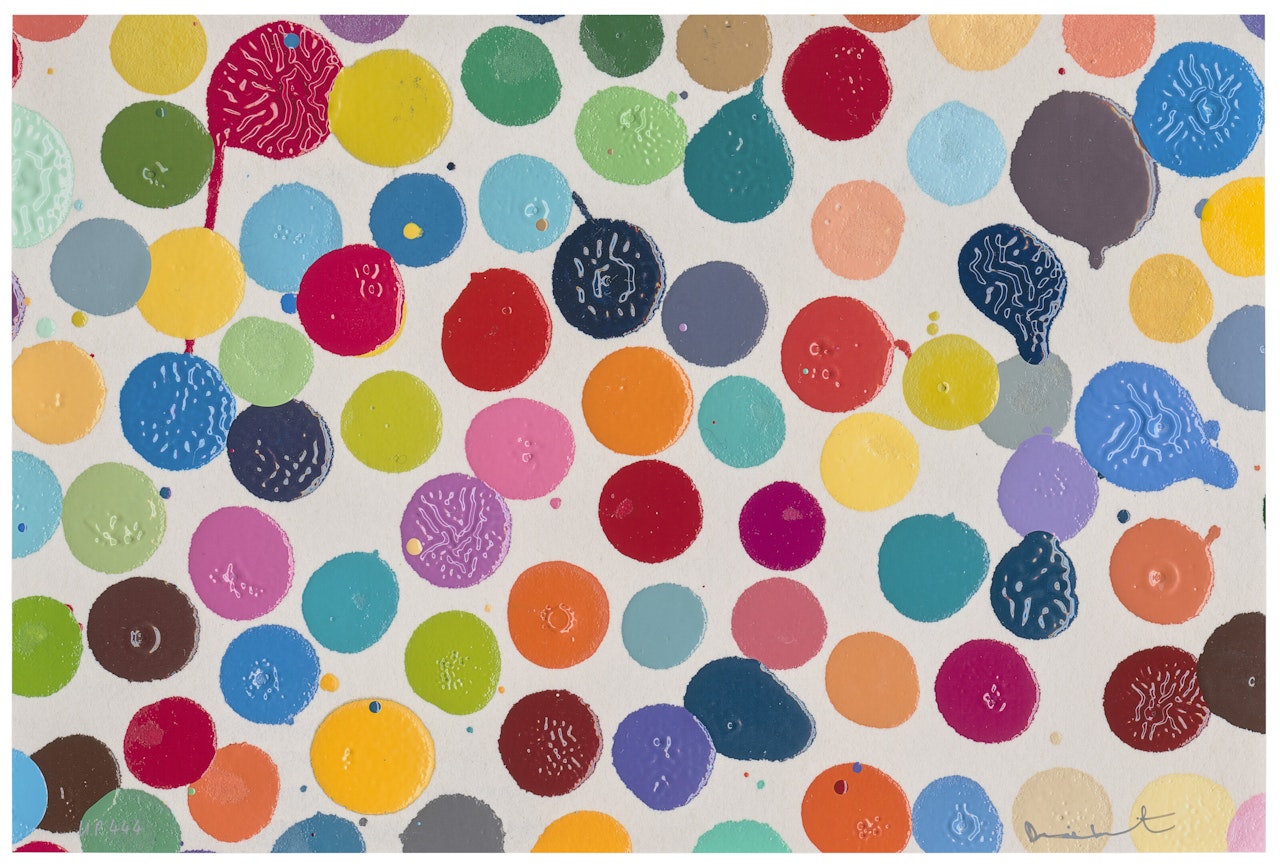 The Currency Unique Print (H11) by Damien Hirst