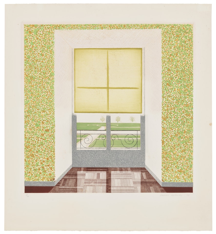 Contrejour in the French Style by David Hockney