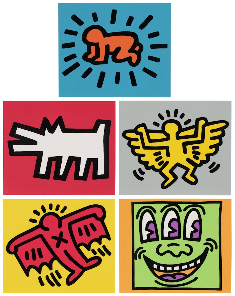 Icons by Keith Haring