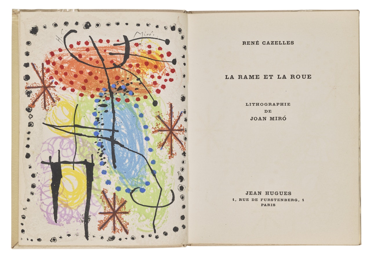 René Cazelles, La Rame et la Roue by Joan Miró