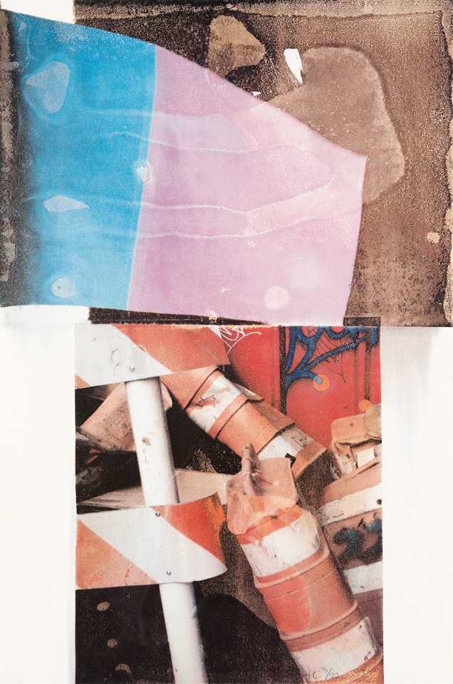 Tribute 21 by Robert Rauschenberg