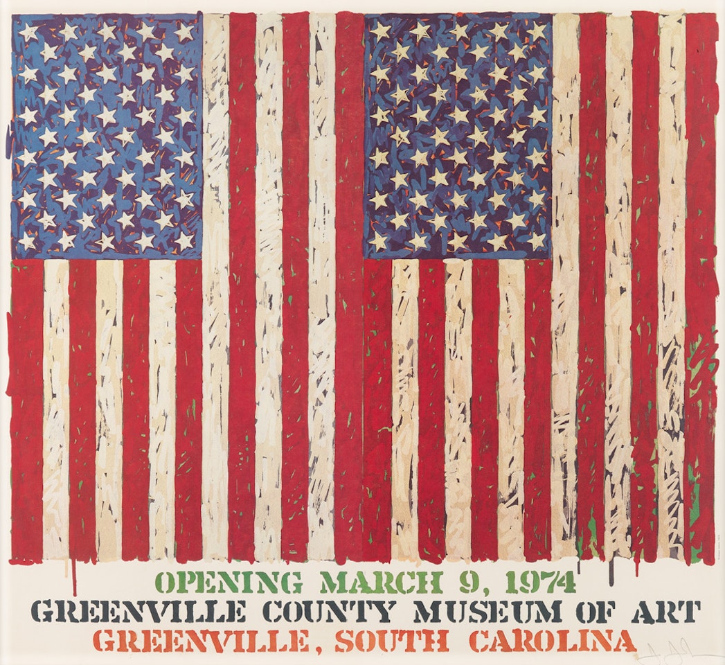 Greenville County Museum of Art by Jasper Johns