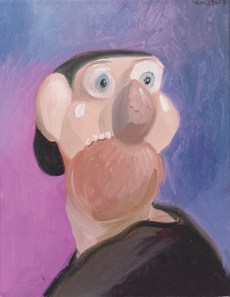 The Grocery Man by George Condo